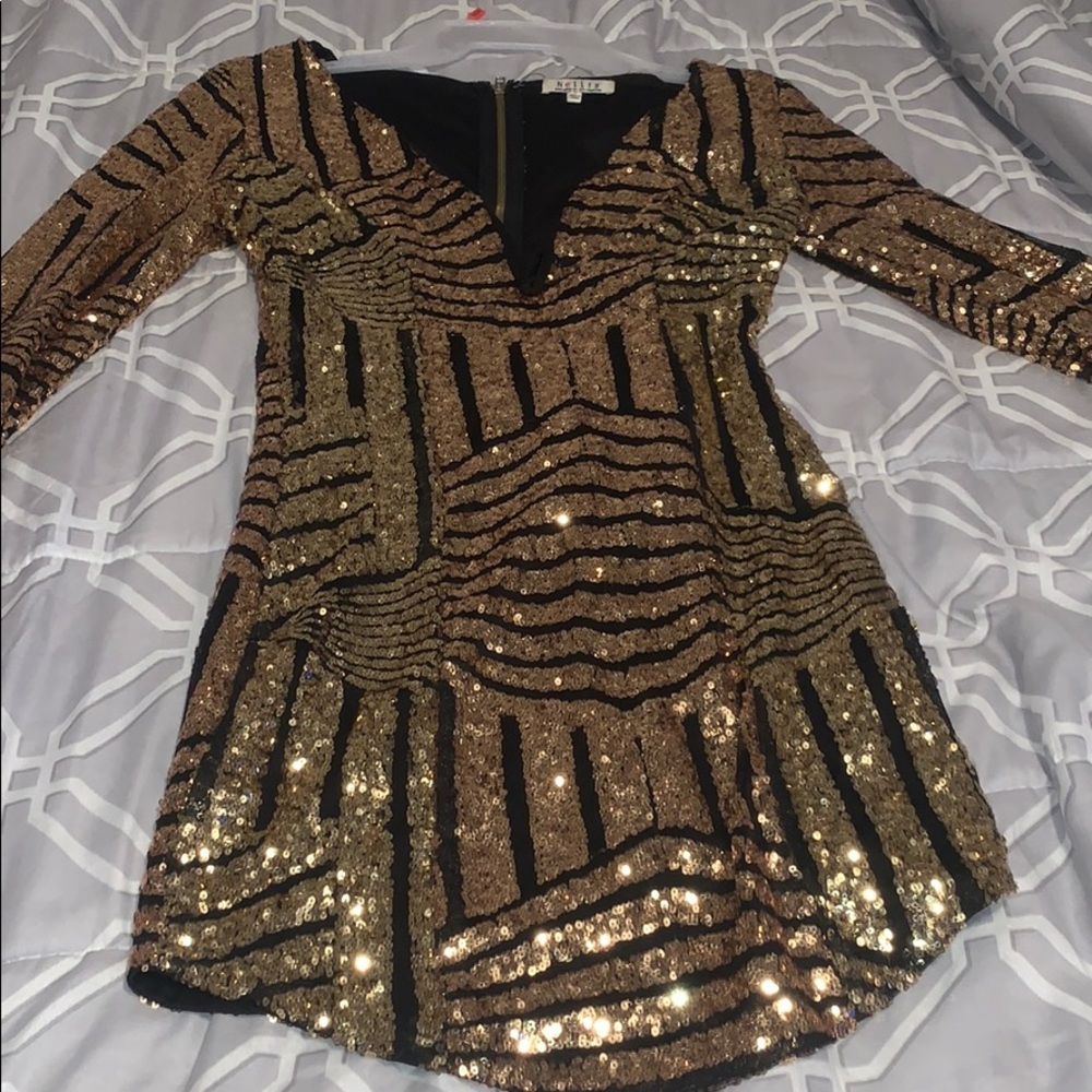 Sequin party dress